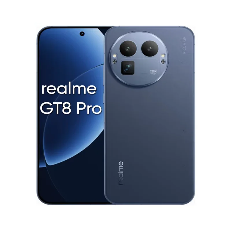 Realme GT 8 Pro 5G Smartphone 200MP Ultra Camera Snapdragon 8 Elite Gen 5 6.79'' AMOLED 7000mAh NFC Zonder Oplader