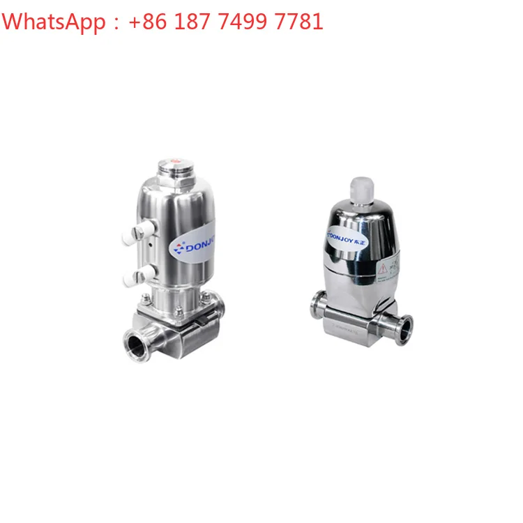 PN10 Sanitary Thread Butterfly Valve 304 316L Stainless Steel with Plastic Handle Industrial Fluid Valve