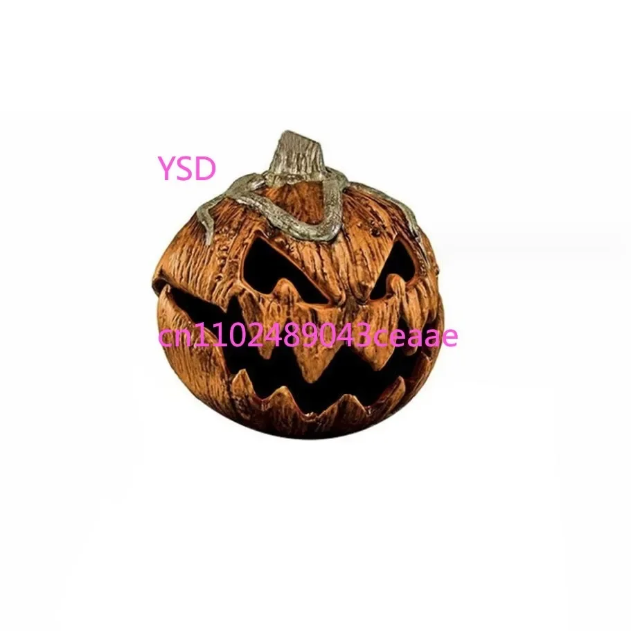 Halloween Thriller Pumpkin Head Prop with Vocal Glow And Lift Features for Party Decoration