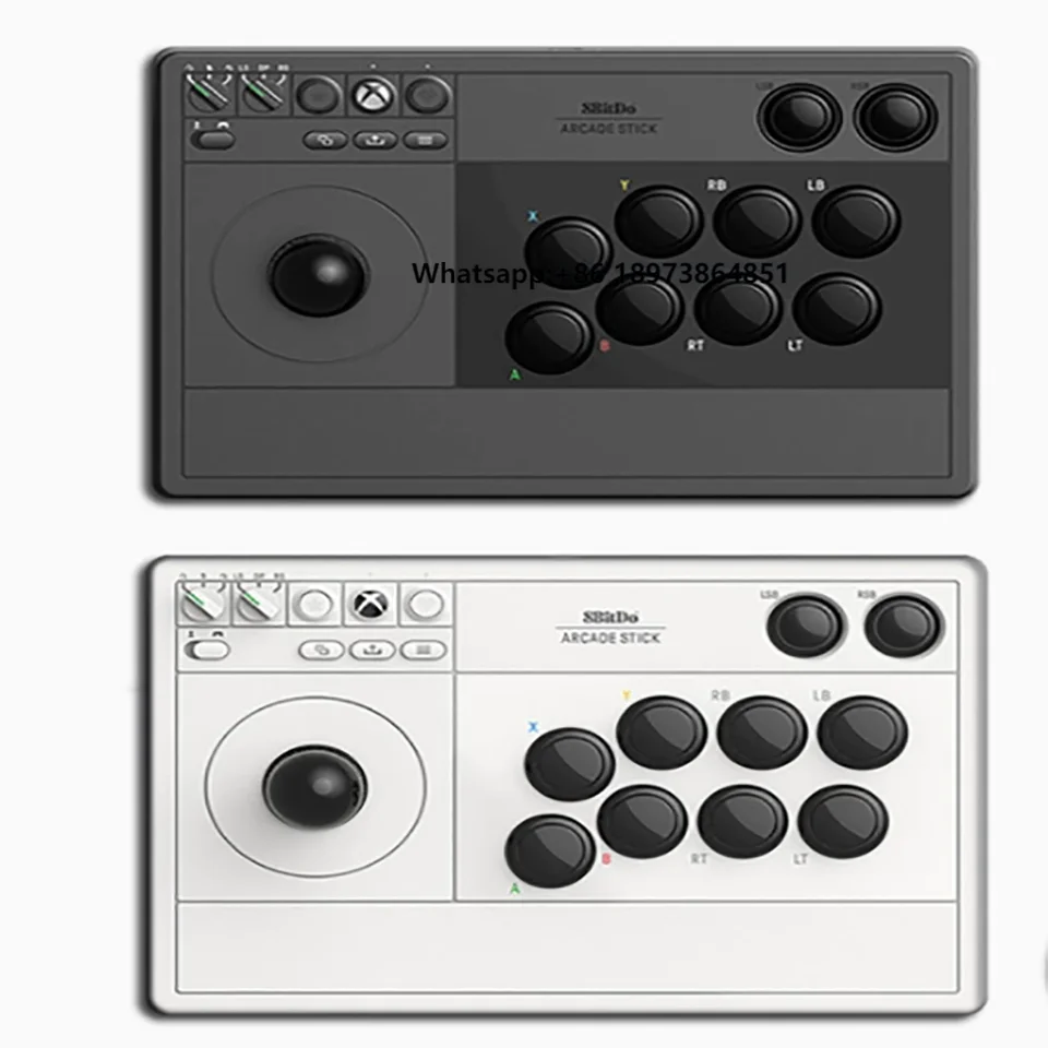 

8Bitdo for PC/Steam/Windows 10/11 and XSS XSX and PC 3.5mm Jack Game Joystick, 8Bitdo Wired Arcade Joystick Game Controller