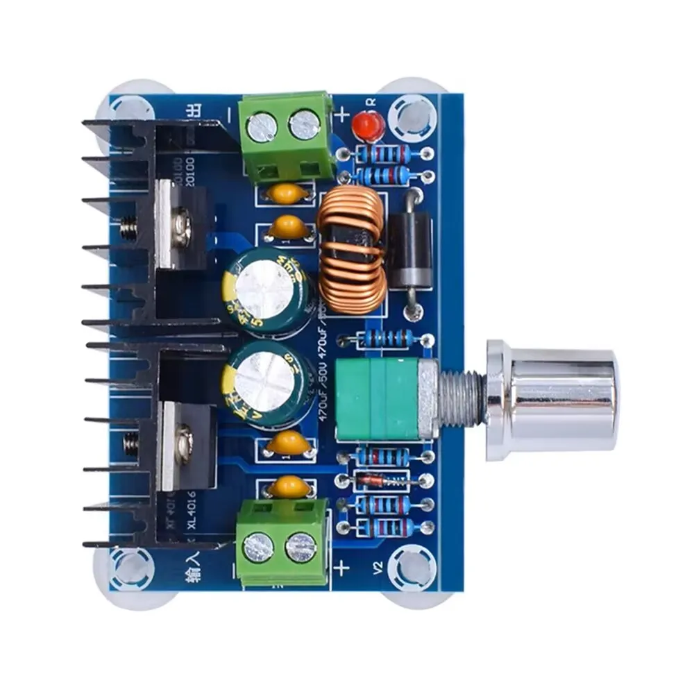 XH-M401 DC-DC Step Down Buck Converter Power Supply Module XL4016E1 PWM Adjustable 4-40V To 1.25-36V Step Down Board 8A 200W