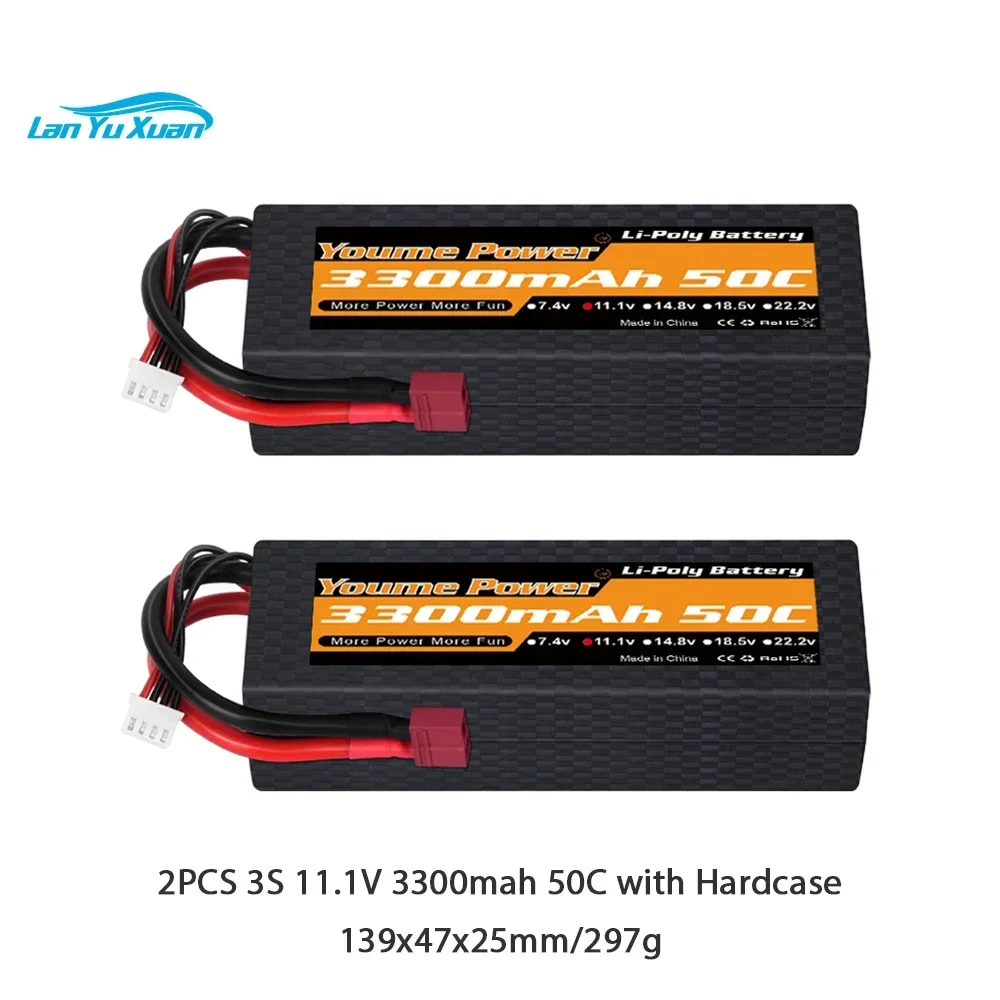 

2S 3S 4S 6S Lipo Battery 3300mah 4500mah 5200mah 6200mah 6500mah 60C T Deans XT60 for FPV Airplanes Heli Car RC Parts