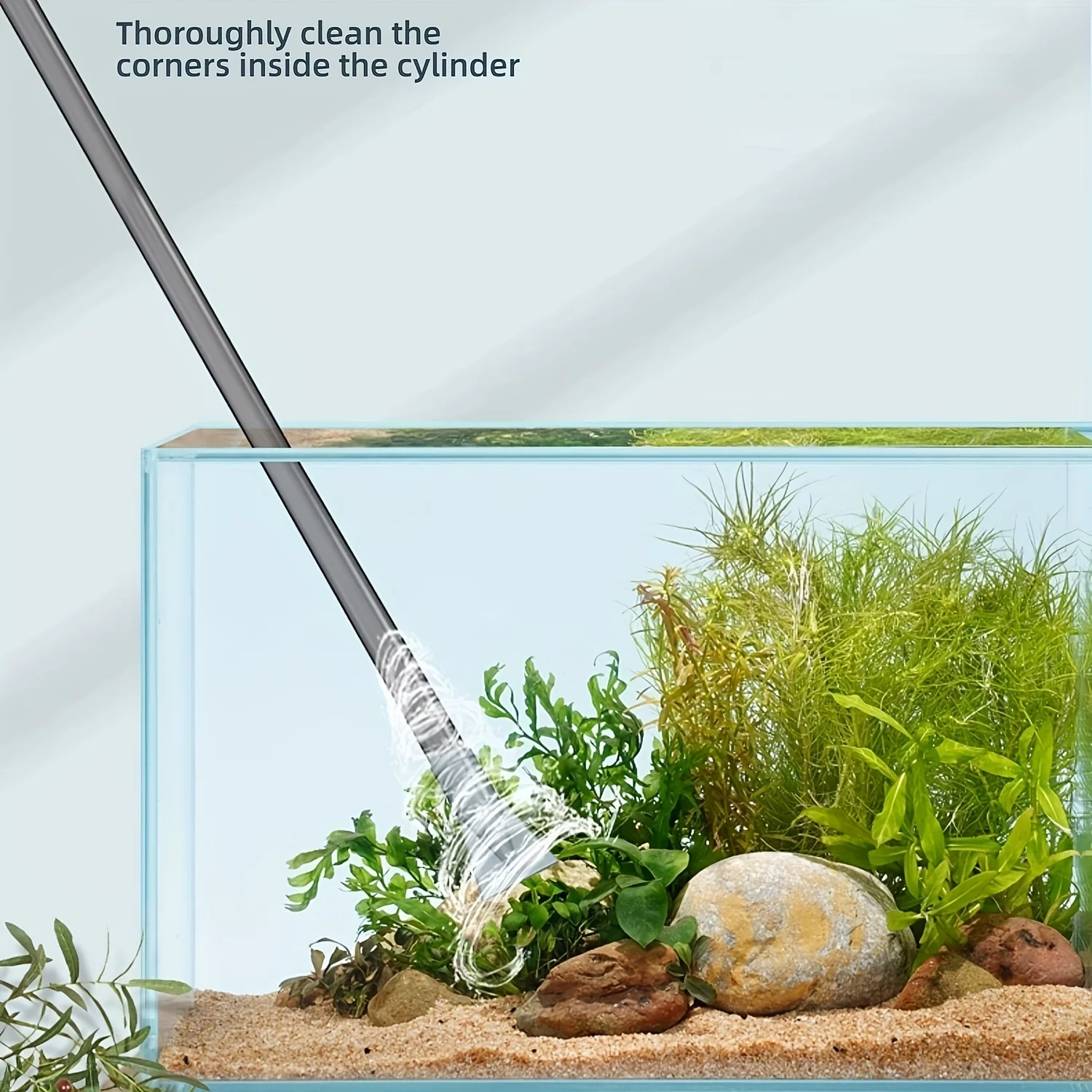 Langlebiges Aquarium-Saugpumpen-Set für Einfache Wasserwechsel & Sandreinigung Effizientes Aquariumpflege-Werkzeug mit Flexiblem Schlauch – Detail 24