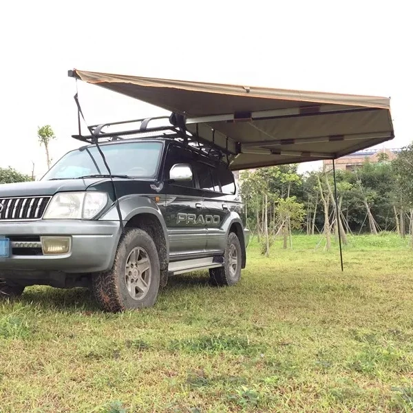 Overland Premium Car Side 270 Awning Freestanding 270 Degree Camping Awning Custom