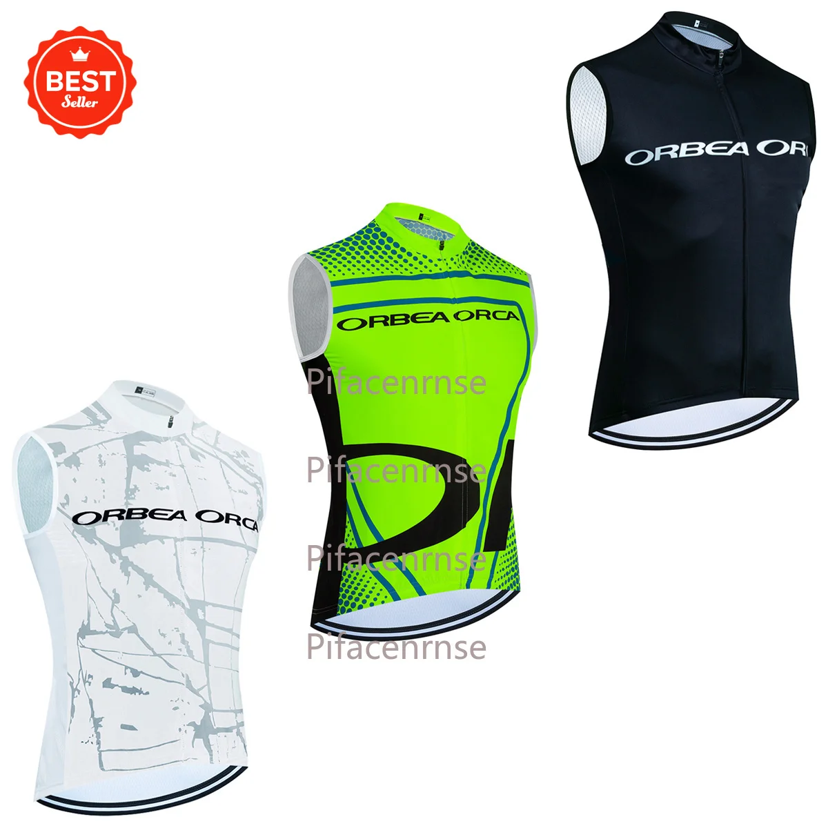 

2025 ORBEA ORCA Bike Vest Quick Dry Cycling Team Jersey Windbreaker Men Summer Ropa Ciclismo Sleeveless Bicycle Jersey Tshirt