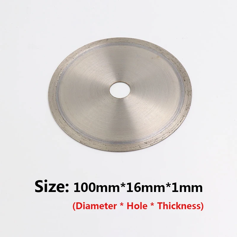 Imagem -06 - Circular do Diamante Viu a Lâmina Disco do Mandril do Corte Nenhum Dente Jade Ágata Vidro Gemas Ferramentas de Lustro de Pedra 100500 mm 420 1pc a