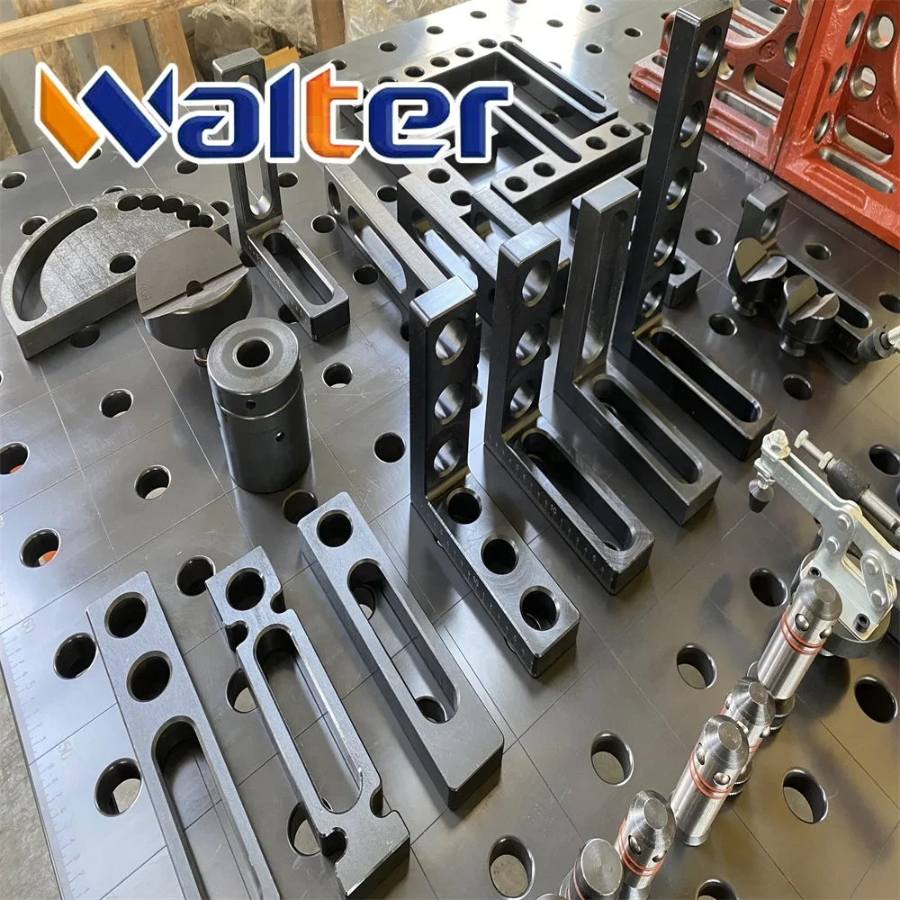 3D 2D Welding Table Accessories Locating Ruler Locking Pins Bolts Clamps Jigs Fixture Welding Platform OEM Welding Table