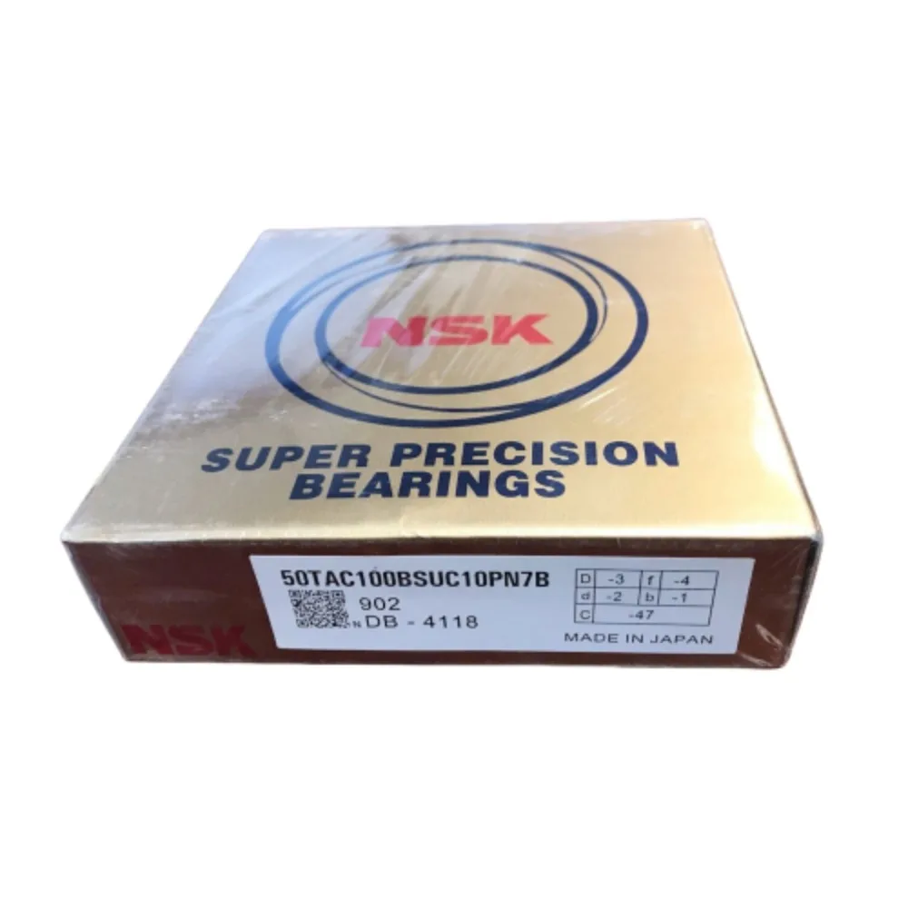 NSK 50TAC100BSUC10PN7B super precision bearing (50TAC100B) 50mm ID x 100mm OD