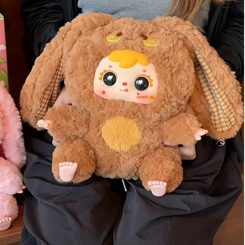 حقيقي صموئيل 500% حجم رقيق أرنب الأسرة سلسلة صندوق أعمى العصرية لطيف أفخم دمية كبيرة لعبة جديدة مفاجأة هدية للفتيات #5