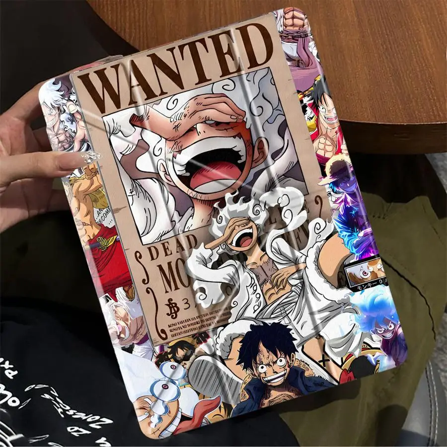 Anime One Pieces Tablet Case For iPad Mini 6 7 Pro 11th 10th 9th 8th 7th 12.9inch Pro 2025 Air 4 5 M3 M2 1 2 M4 11inch Holder