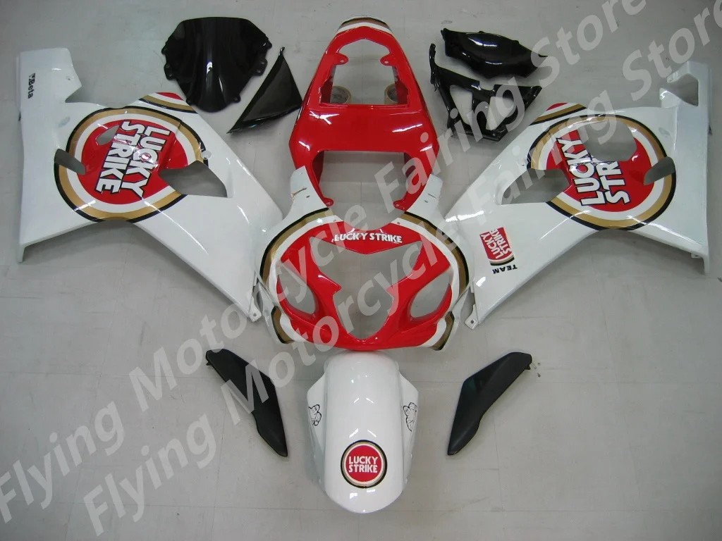 ABS Fairing kits For K4 G S XR750 2004 2005 G S XR600 custom aftermarket G S XR 600 750 04 05 red white black Fairings