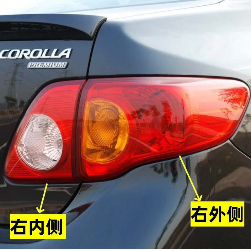 

CAPQX внешний задний бампер задний фонарь для Toyota COROLLA 2007 2008 2009, задние фонари, задний фонарь, стоп-сигнал