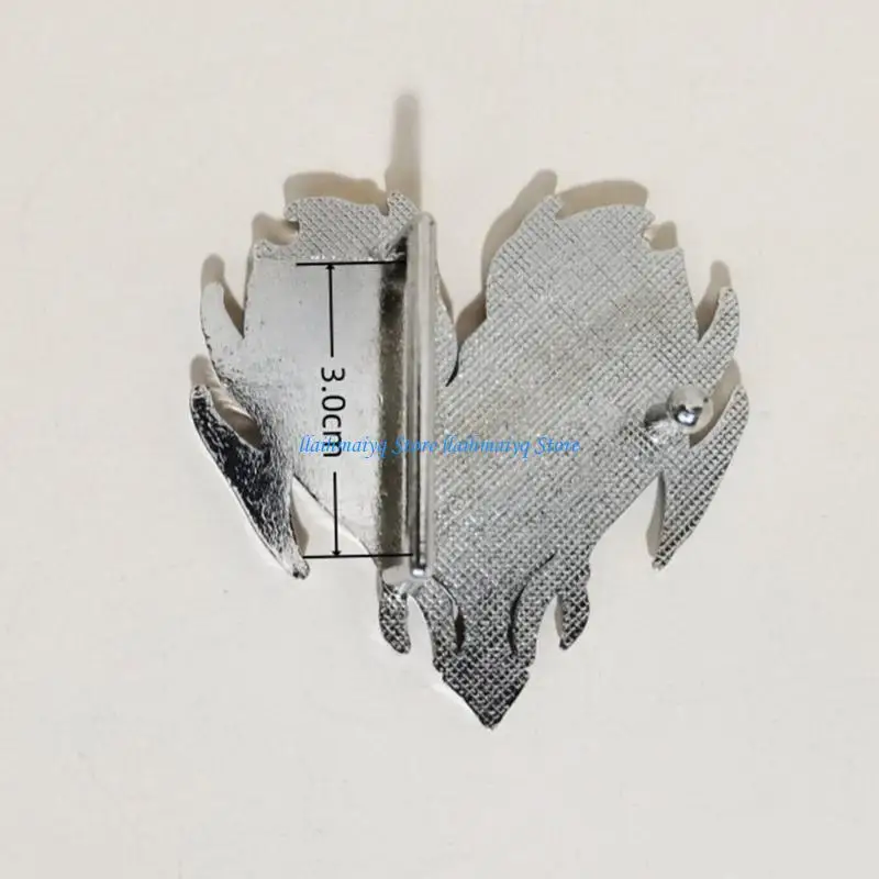 573B مشبك حزام قلب بديل مشبك حزام قلب برونزي عتيق للجنسين