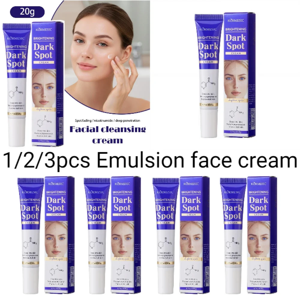 1/2/3pcs Dark Spots Removal Cream Facial Whitening Freckle Acne Mark Pigmentation Removal Melanin Skin Correction Brighten Care