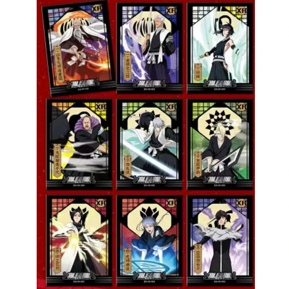 Bleach collectible Cards Wholesales 4 Box Full Set Original Collection Characters Anime Games Card Box Children Birthday Gift