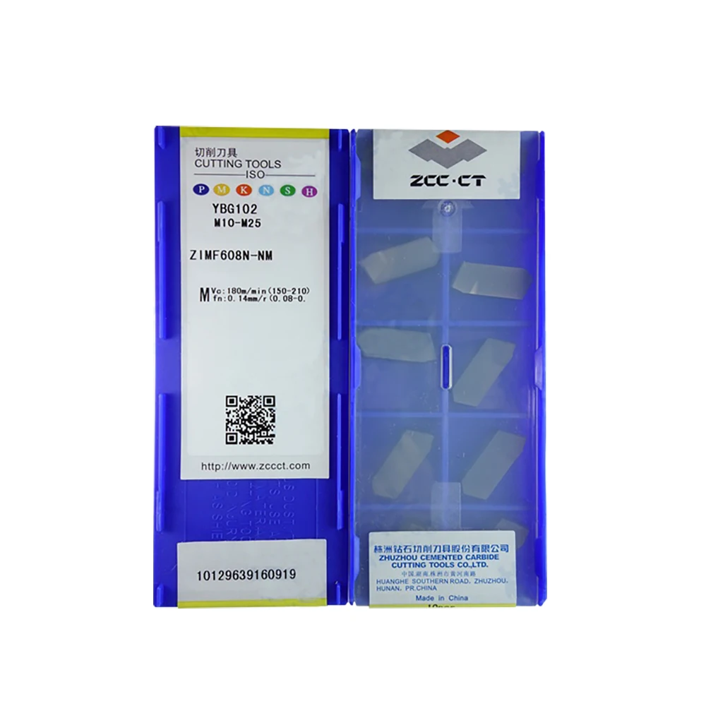 

100% Original ZIMF304N/406N/506N/608N NM YBG105 Single Head Grooving Blade for Semi-Precision to Rough Machining