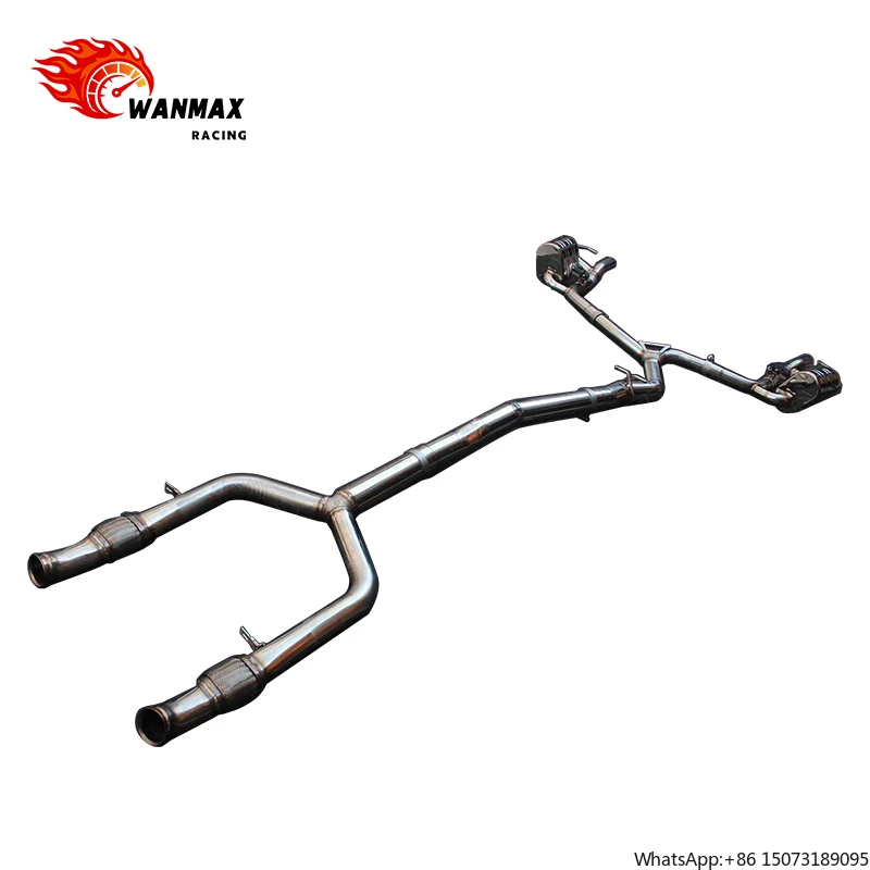 

Высокопроизводительная выхлопная система Vavletronic Catback с трубой 3,5 дюйма (89 мм) для W213 E43