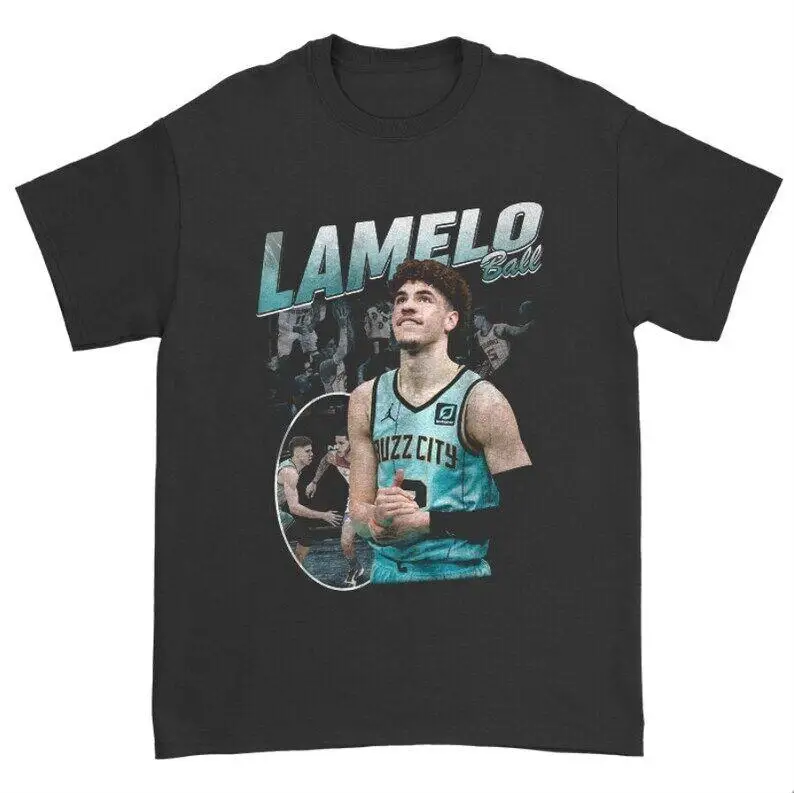 Lamelo Ball 90S Inspired T Shirt For Men Women - Hornets Basketball Classic Retr