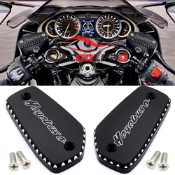 For SUZUKI GSX1300R HAYABUSA 2021-2022 Motorcycle Accessories CNC Oil Fluid Cap 3D LOGO Brake Clutch Cylinder Reservoir Cover