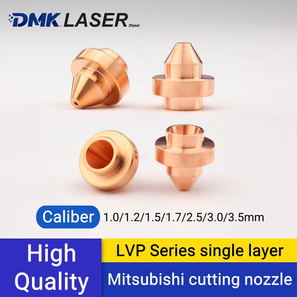 LVP Mitsubishi D22 H23 single-layer cutting nozzle high-speed cutting of high quality copper for Mitsubishi laser accessories