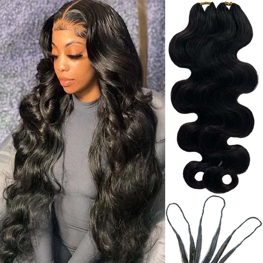 body-wave-crochet-human-hair-100-raw-feathered-human-crochet-hair-pre-separated-invisible-feather-crochet-hair-extension