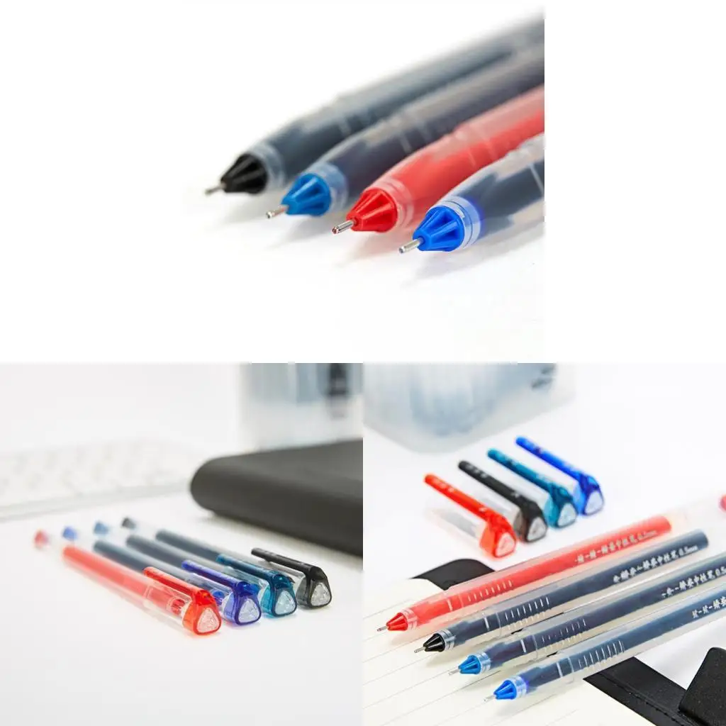 M5TB 60 PCS/set 0.5mm roller joll gel pens ballpoint pen tool for Office School Stationery Hompts