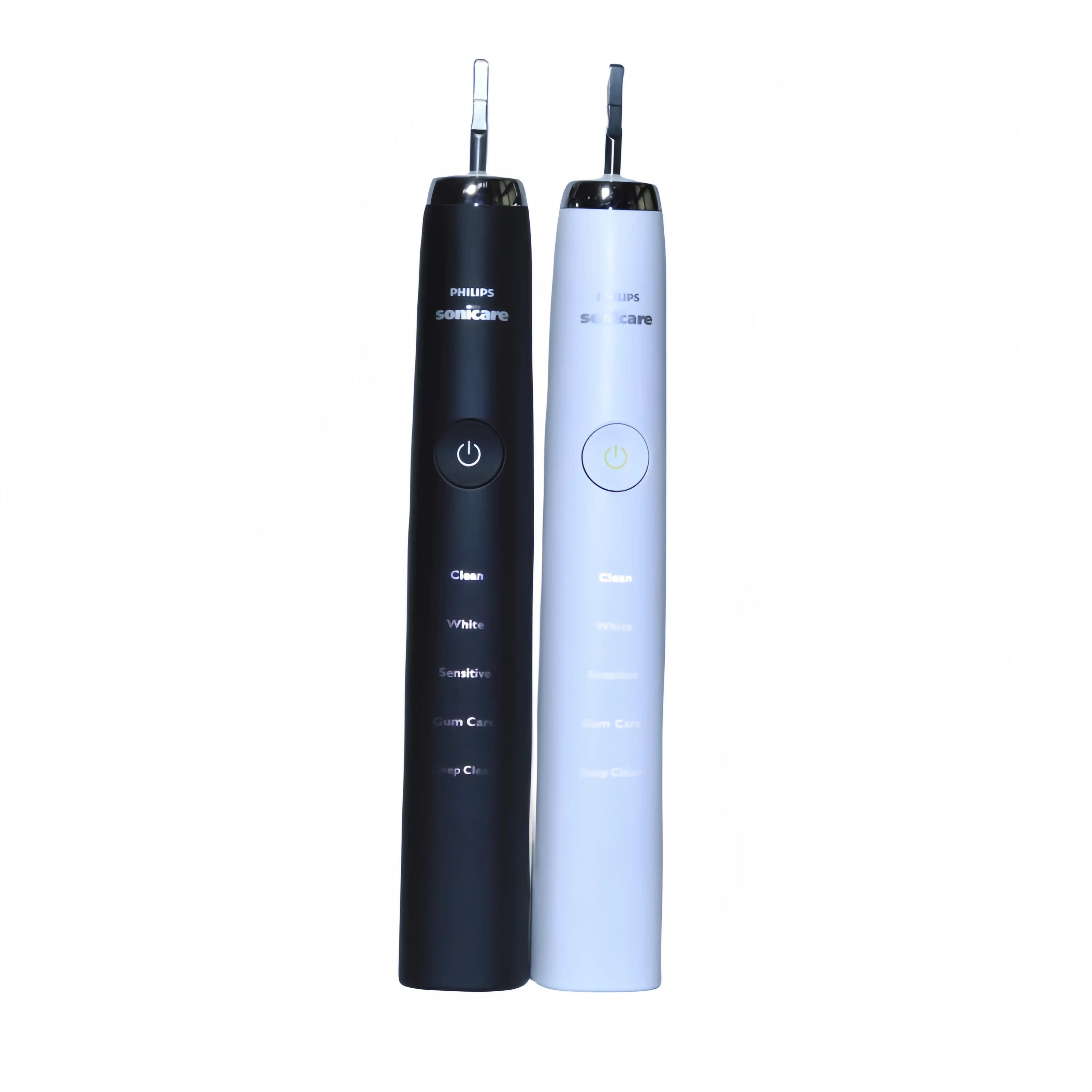 Philips Sonicare pegangan sikat gigi elektrik, hanya H9352 dengan 2 kepala sikat Philips G3 baru dan asli 5 mode DiamondClean hitam