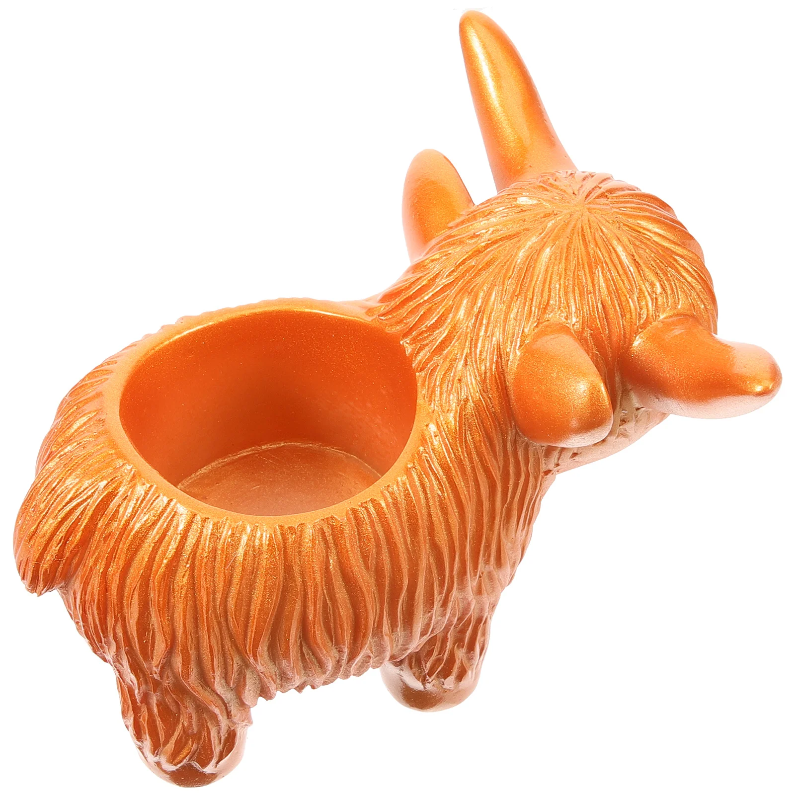 

Highland Planter Resin Flowerpot Home Succulent Pot Cow Decoration For Indoor Outdoor Cow Shaped Desktop Flowerpot Large