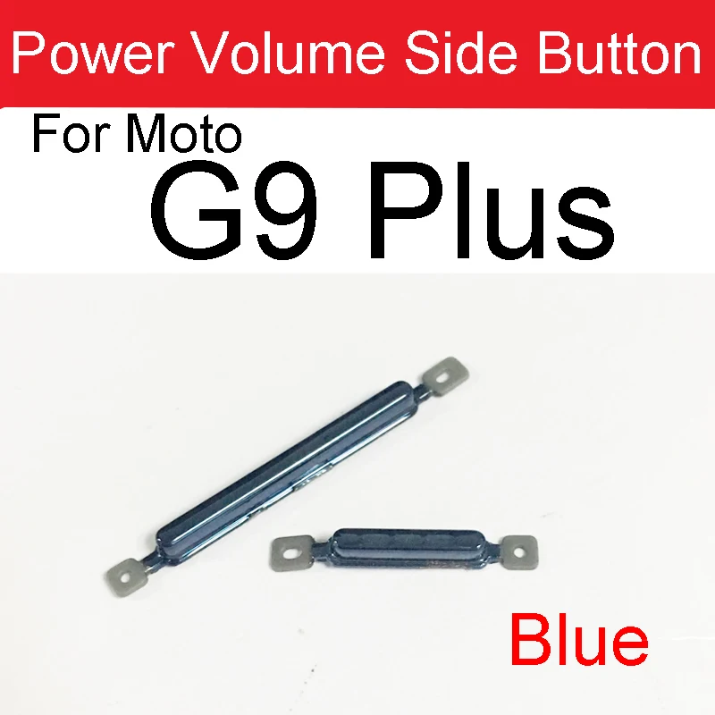 ON OFF Power Button + Volume Side Key For Motorola Moto G8 Play G8 Plus G8 Power Lite G9 Plus G9 Power Volume Power Side Button