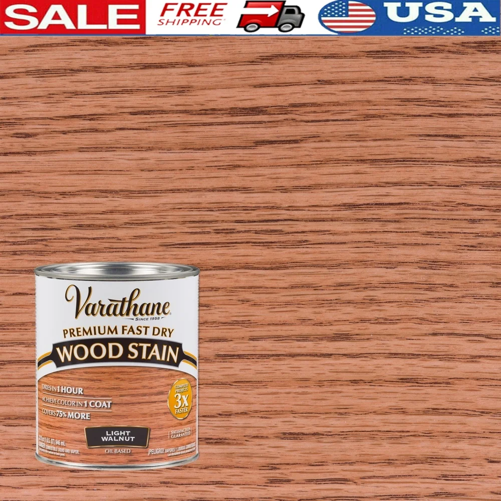 

Быстросохнущая древесное пятно, литр, светлый орех, мебель для интерьера, шкафы, отделка дверей, быстросохнущая, легко наносится, уплотнения, богатое дерево