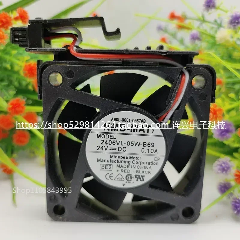 New NMB 2406VL-05W-B69 A90L-0001-0567 #B Fan for FANUC Host Cooling Fan Replacement Part High Quality Silent Operation
