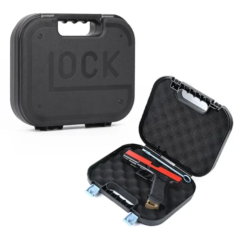 GLOCK ABS funda protectora carcasa dura caja de almacenamiento de herramientas forro de espuma acolchado soporte de accesorios de caza