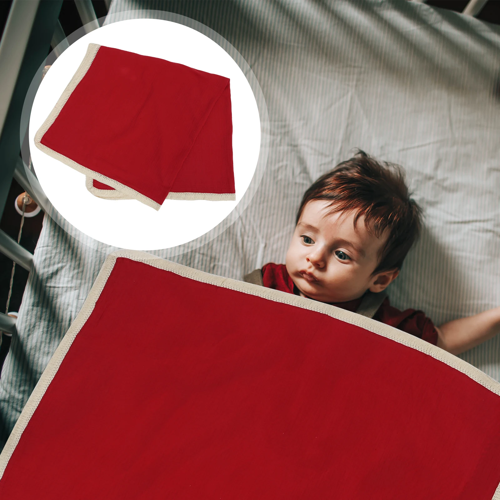 الطفل تكييف الهواء تلقي بطانية لينة القطن الحضانة الشاش بطانية لحديثي الولادة طفل سرير غطاء النوم الرضاعة الطبيعية #6