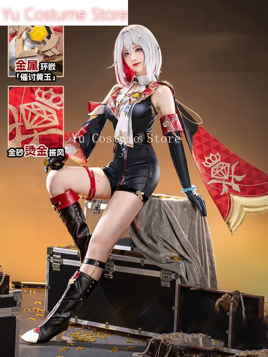 Yu Costume Honkai: Star Rail Topaz WOMEN cosplay costume Cos Game Anime Party Uniform Hallowen Play Role clothes Clothing