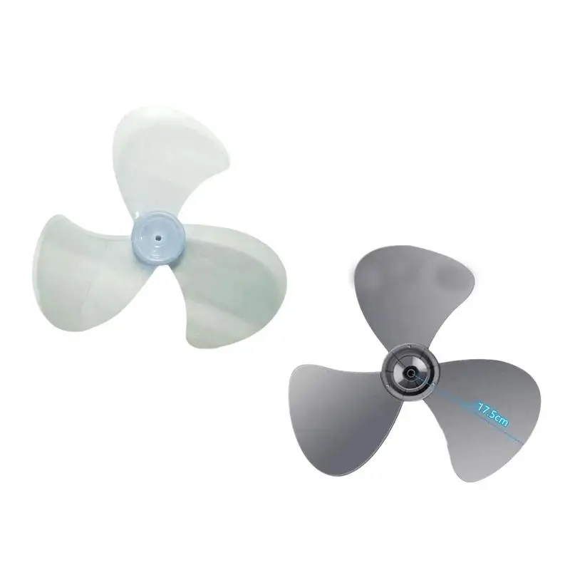 16Inch 3 Leaves Plastic Fan Blade Electric Fan Accessories Household Standing Pedestal Fan Blade Table Fanner With Nut Cover