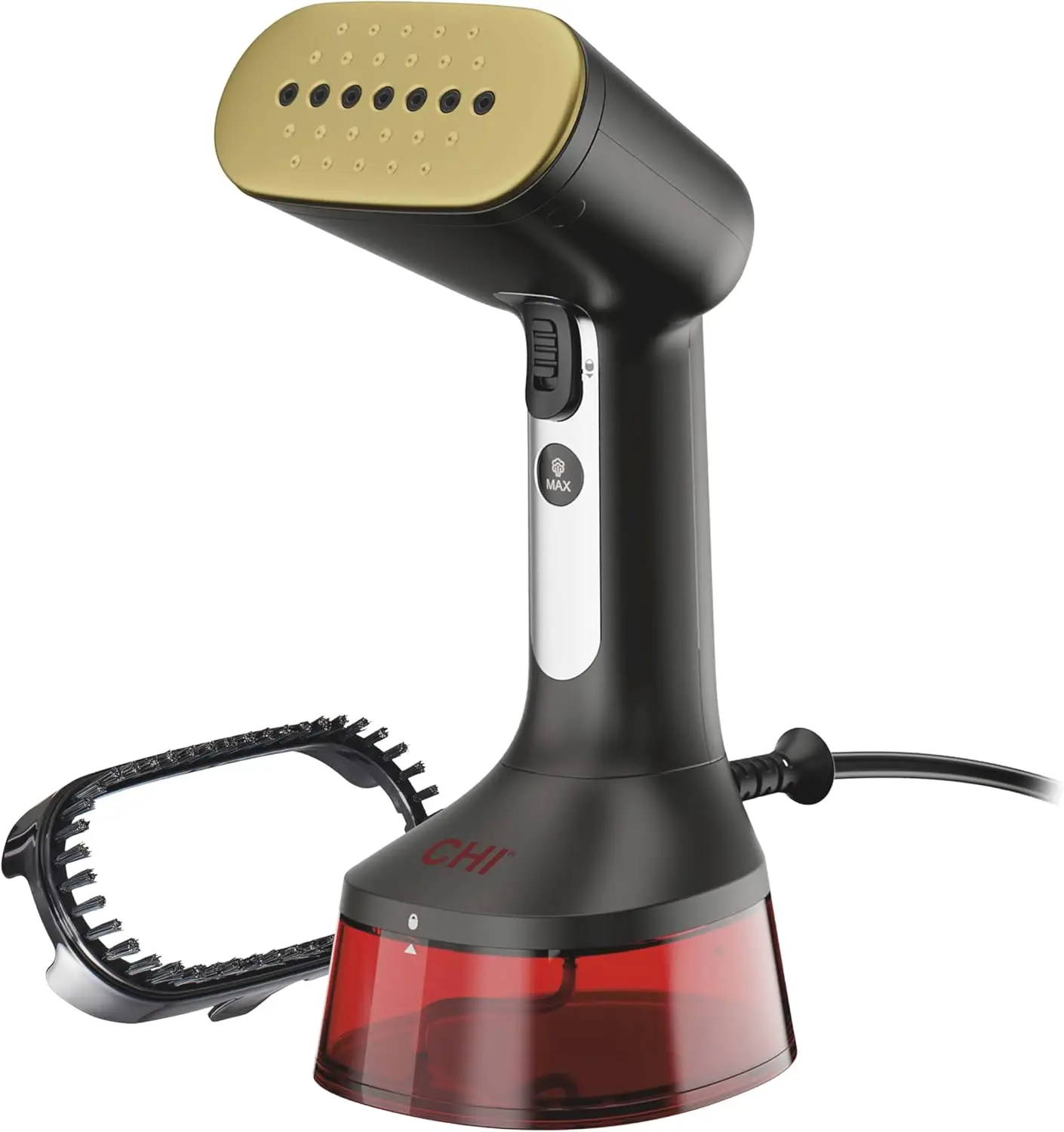 

Handheld Garment Steamer with Fabric Brush, Large 300ml Tank, 2 Steam Modes, Ergonomic Handle, Portable for Clothes