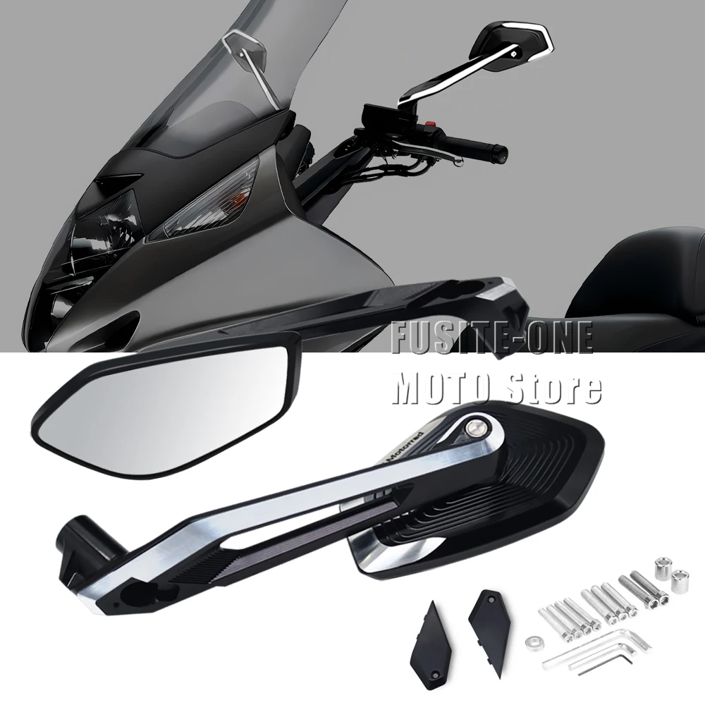 

For Honda Silver Wing GT 400 600 SilverWing GT400 GT600 Motorcycle accessories motorcycle rearview mirror motorcycle side mirror