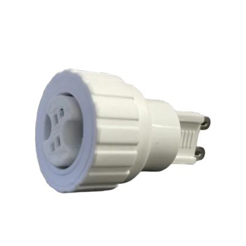 1PCS G9 to MR16 Ceramic Base Light Lamp Holder Converter Screw Bulb Socket Adapter LED Saving Light Halogen Lamp Base White