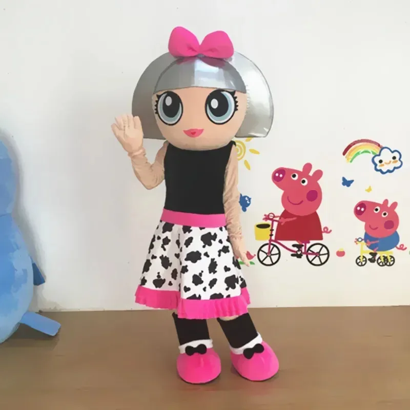 Косплей LOL с бантом для девочек, костюм талисмана, рекламная церемония, нарядное платье, вечерние, карнавал, аниме, сценическое шоу, сюрприз Pr XM19