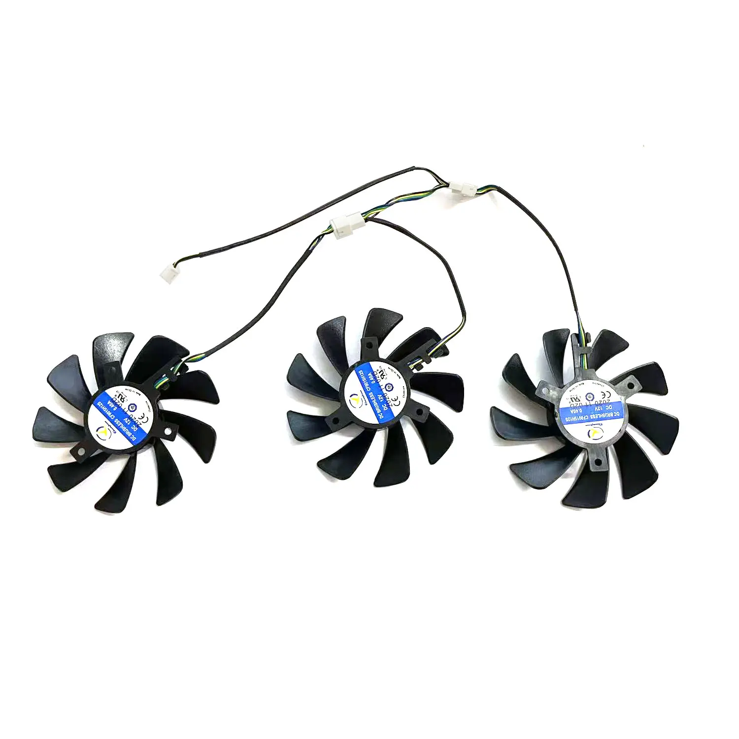 Kankeirr nouveau ventilateur GPU 85MM 4PIN CF9015H12S RX5700 5700XT pour remplacement de carte graphique PowerColor Radeon RX5700 5700XT RED DEVER