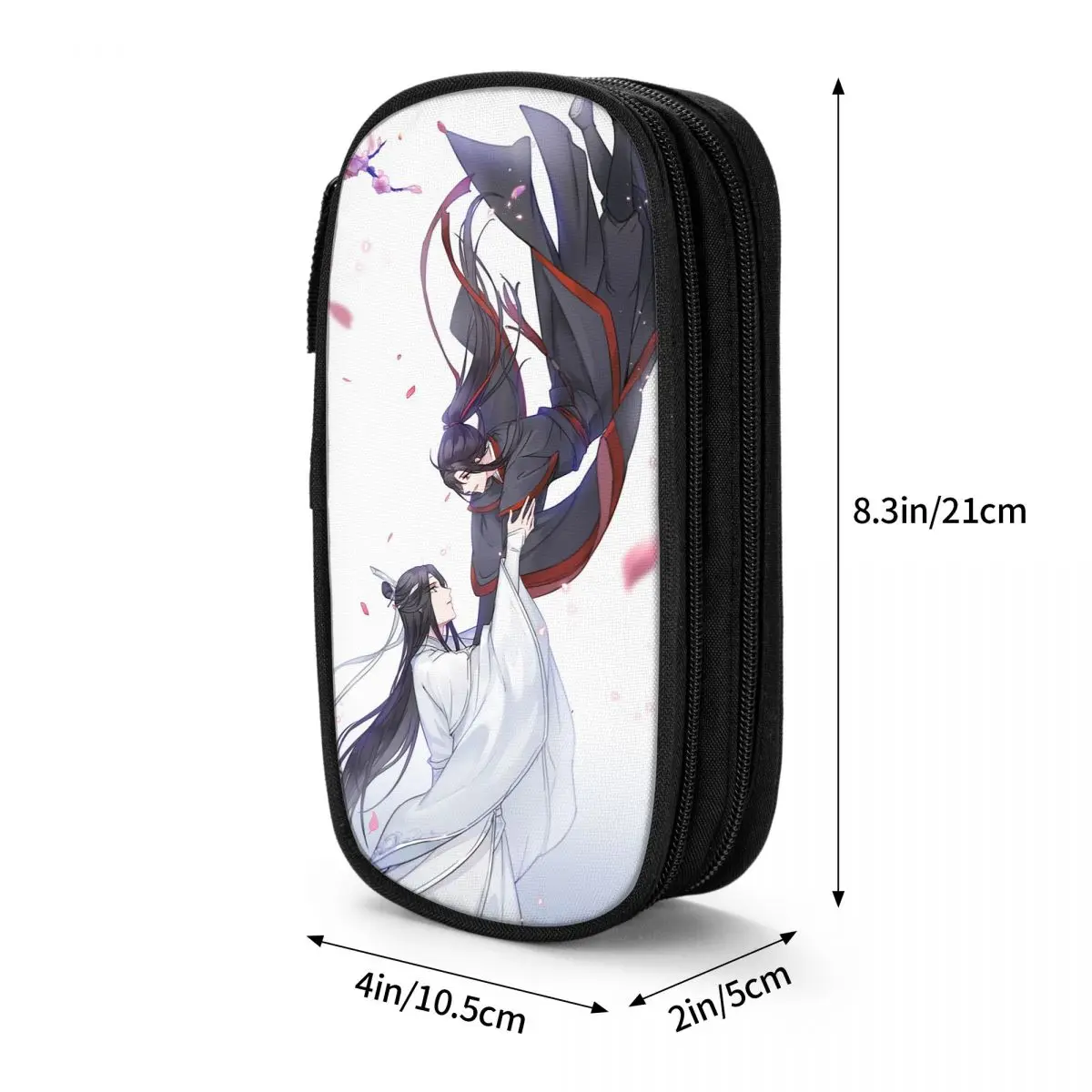 The Untamed Federmäppchen, klassisch, Lan Zhan Wei Wuxian, Anime-Stiftbox, Bleistiftbeutel, Mädchen, Jungen, Studenten, Schulgeschenke, Federmäppchen