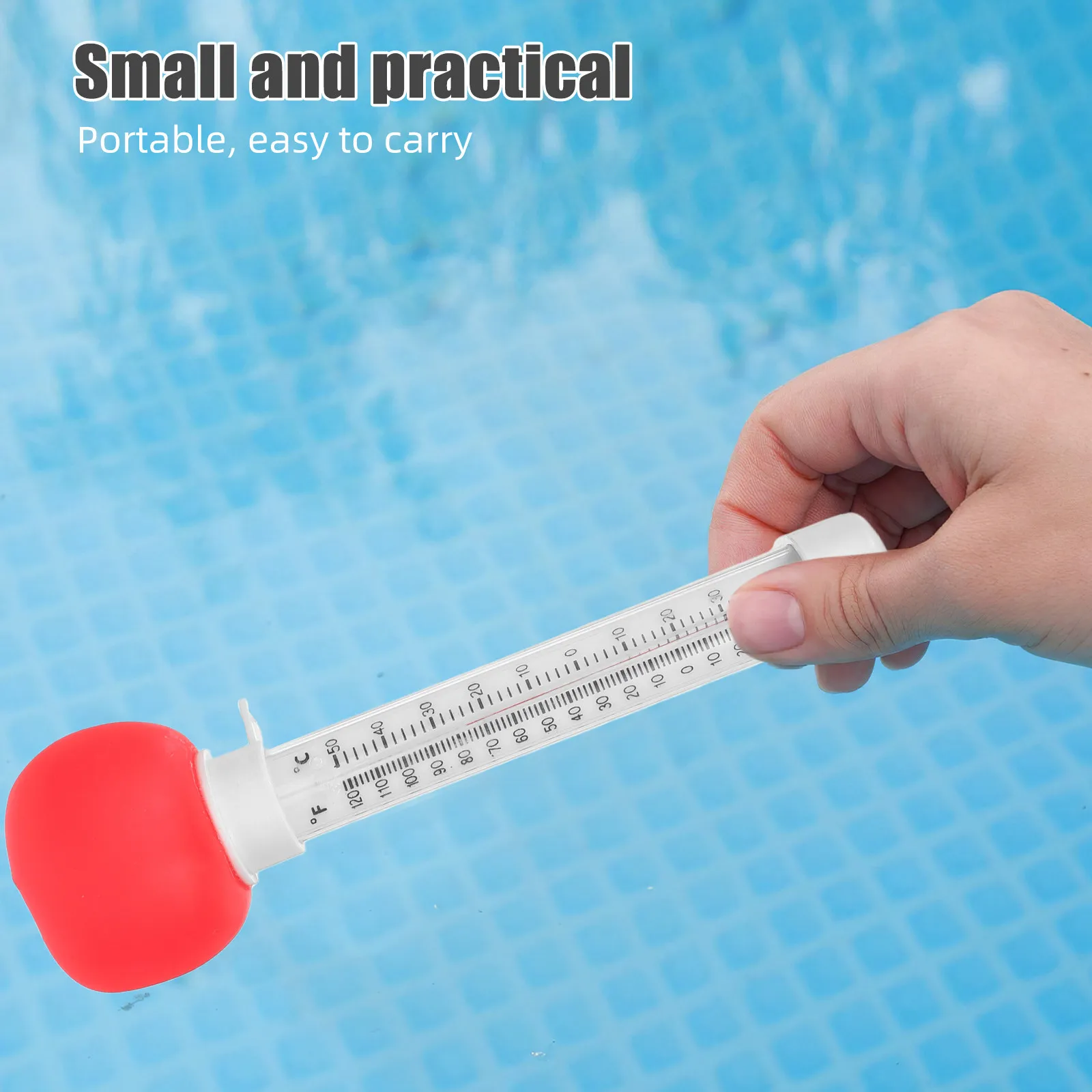 Large Floating Pool Thermometer – Easy-Read Cartoon Design for Kids, Pools, Ponds & Hot Tubs