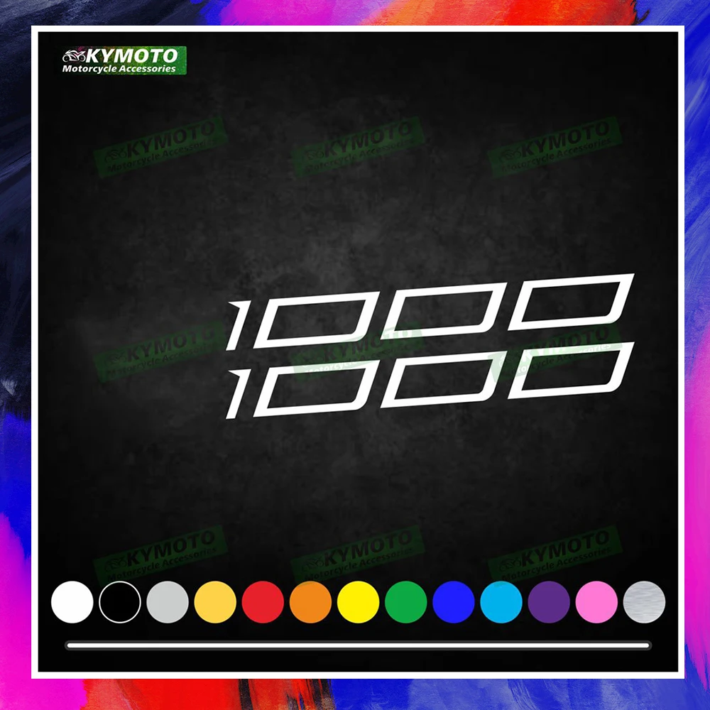 

For Z1000 Z 1000 motorcycle accessories decals fairing decoration fuel tank engine logo reflective sticker decoration