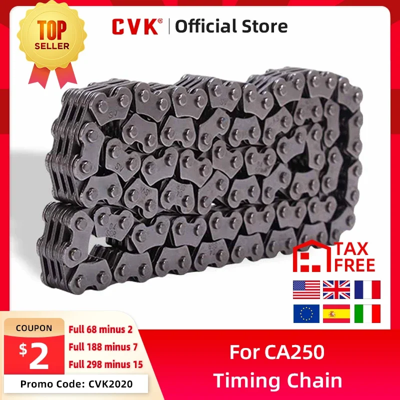 CVK Motorcycle Accessories Parts Camshaft Timing Chain CA250