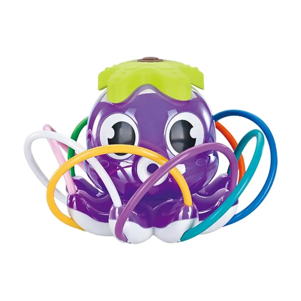 Octopus Water Sprinkler Kids Outdoor Water Toy Automatic Rotation Octopus Sprinkler Toy for Kids Summer Outdoor for Backyard