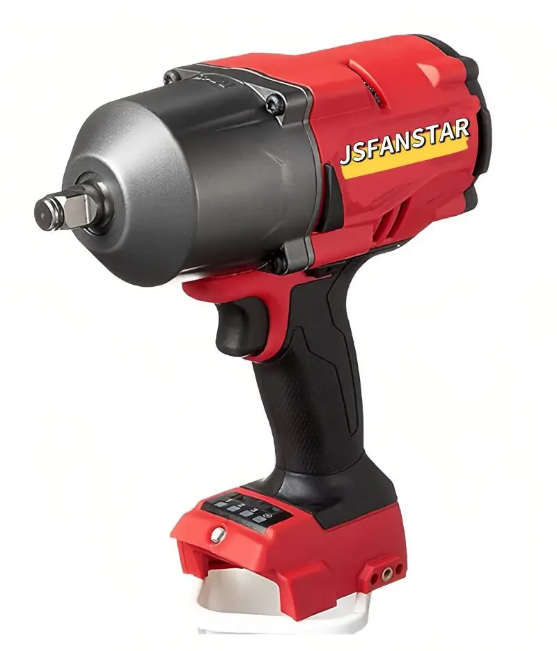 1300nm Torque Battery Rechargeable Strong Impact Electric Wheel Hub Wrench Removal With Brushless Motor