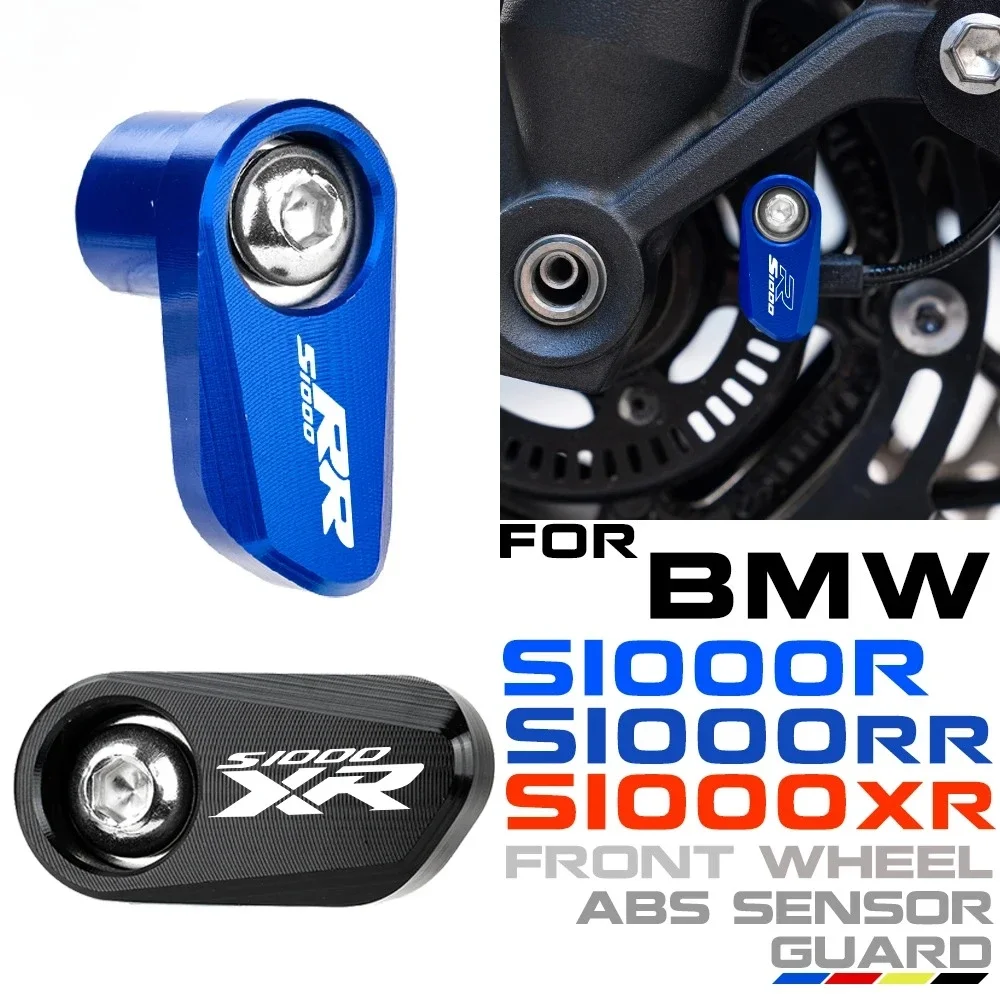Motorcycle Aluminum Front Wheel ABS Sensor Protection Guard For BMW S1000RR S1000R S1000XR S 1000RR 1000R 1000XR S 1000 RR R XR