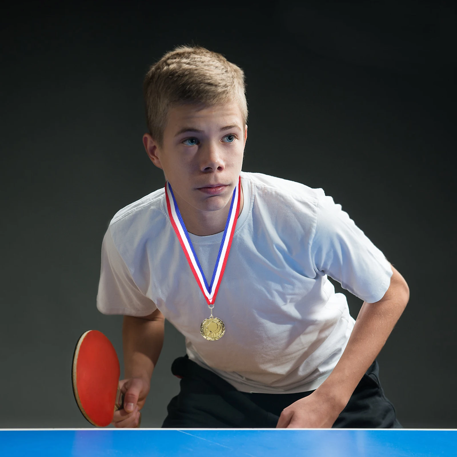 

Metal Award Medal for Kids Table Tennis Competition Zinc Alloy Sports Event Prize Medal Reward Decor Student Achievement