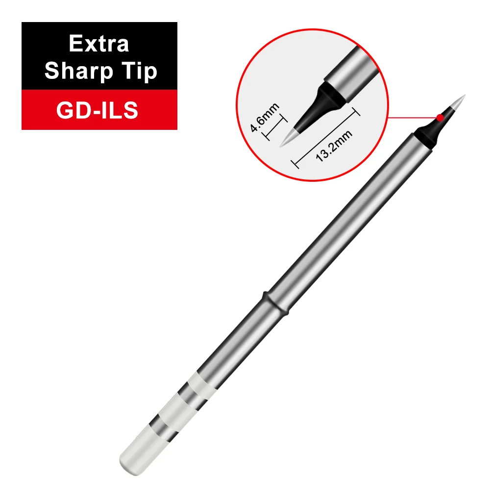 GVDA Electric Soldering Iron Tip B2 BC3 BC2 ILS K65 for Electric Soldering Bit DIY Replacement Solder Head Soldering Iron Sting