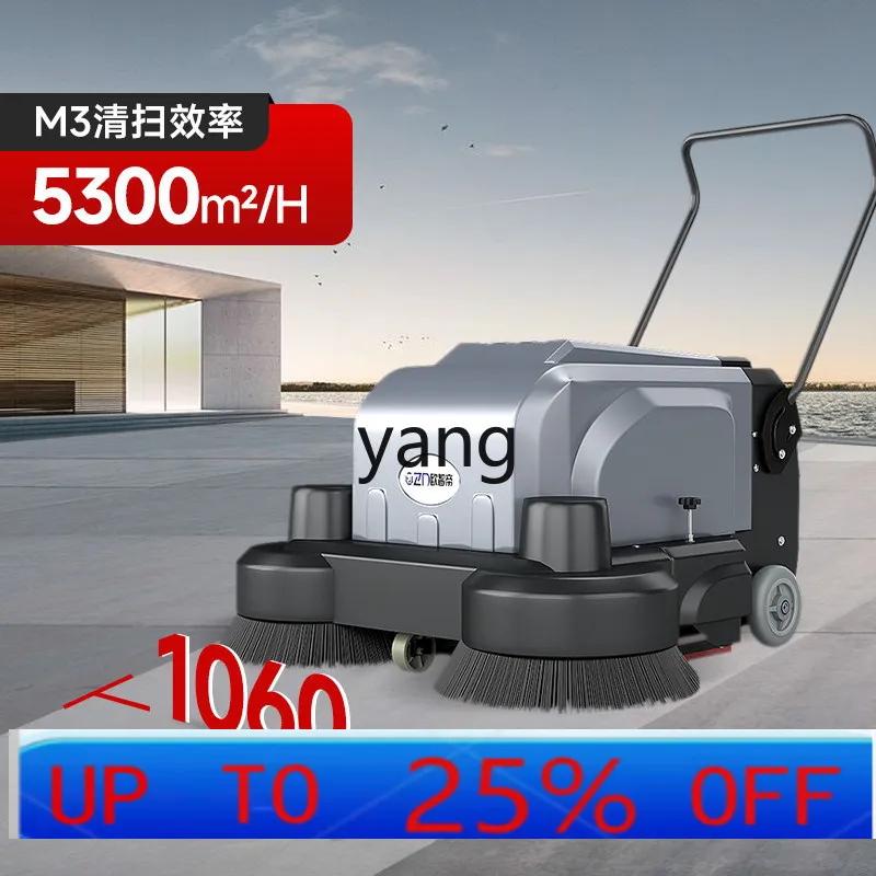 

YJQ hand push sweeper electric vacuum sweeper factory industrial property road